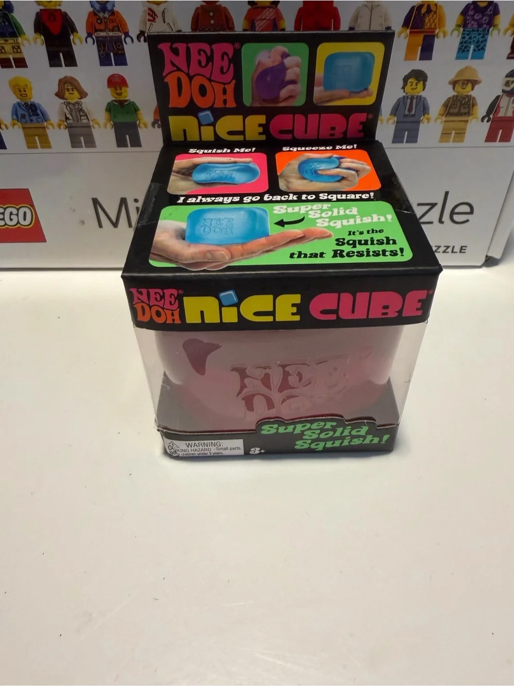 Nice Cube Squish Toy - Pink